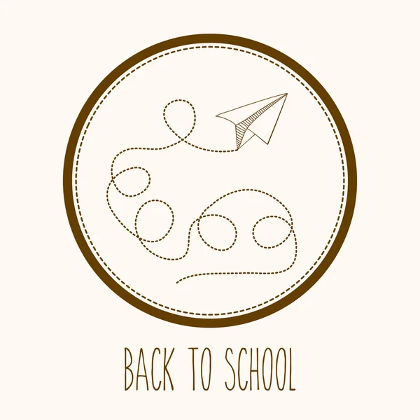 Back to school design — Stock Vector