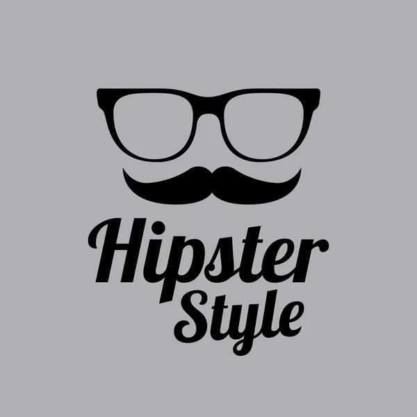 Desain gaya Hipster - Stok Vektor