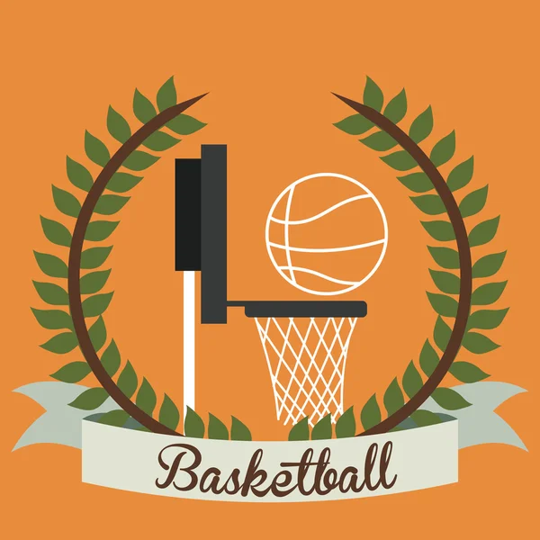 Conception de basket-ball — Image vectorielle