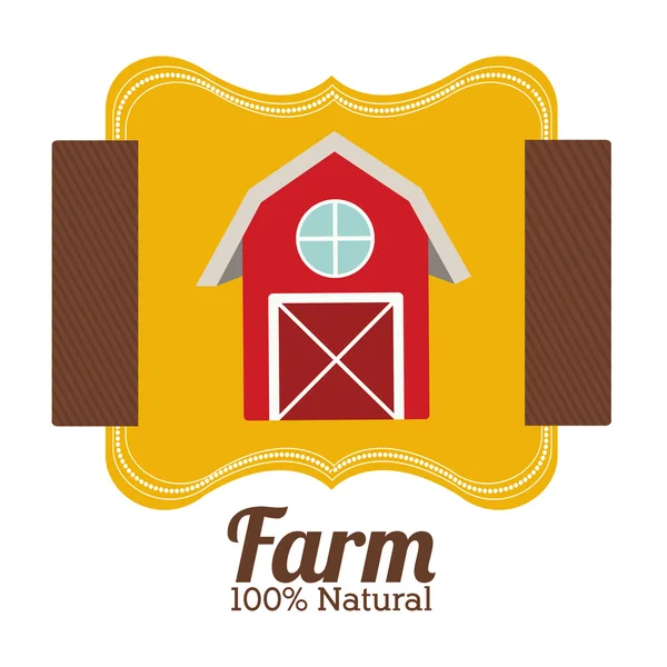 Farm concept — Stock Vector