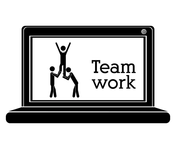 Teamwork design — Stock Vector