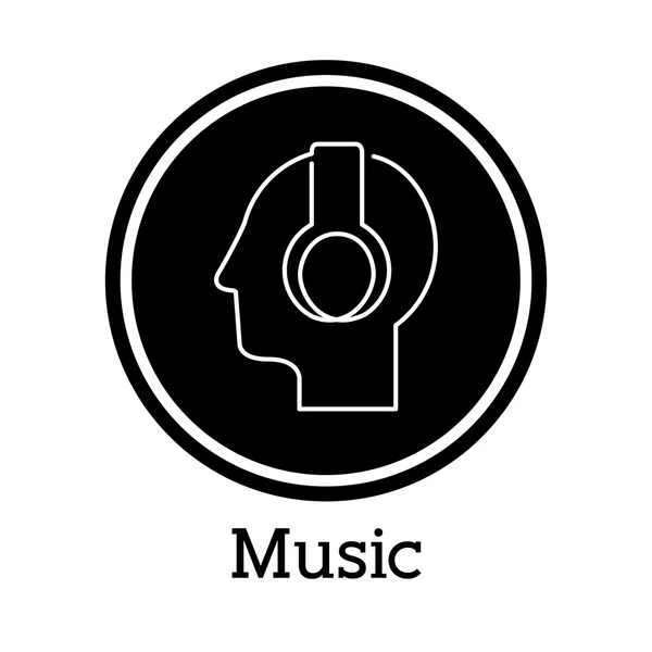 Musik design — Stock vektor