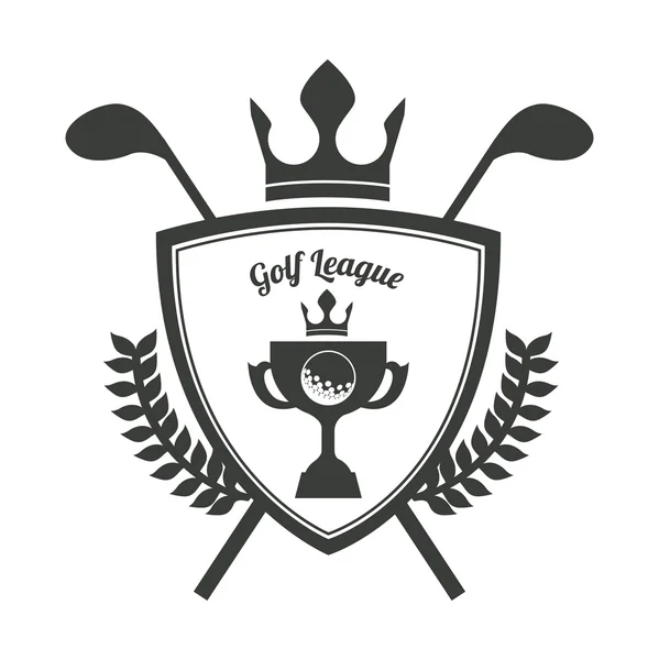 Conception de golf — Image vectorielle