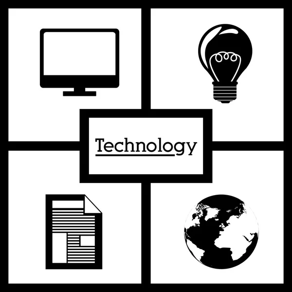 Technologie a design — Stockový vektor