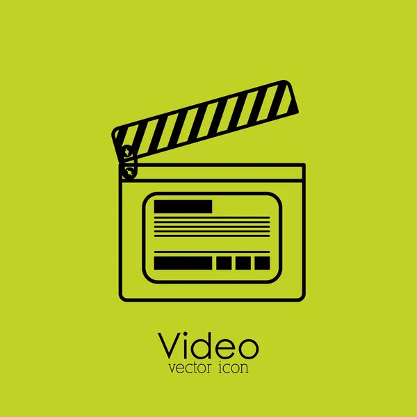 Video design — Stock Vector