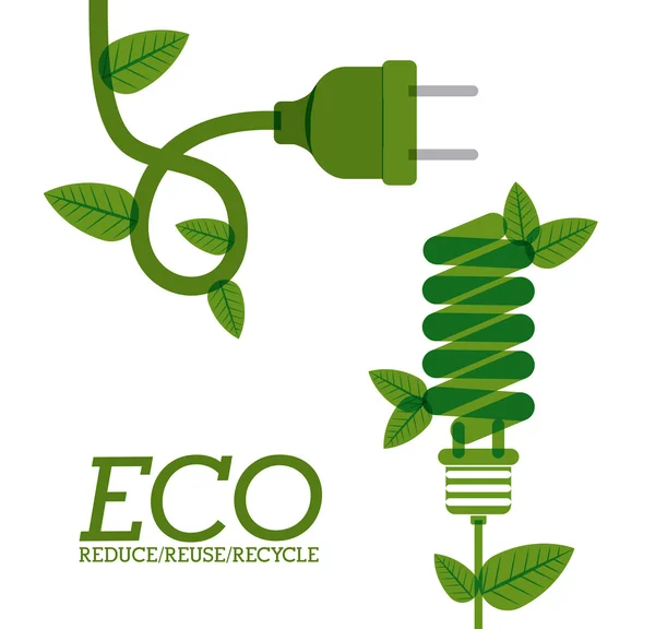 Eco design — Stock Vector