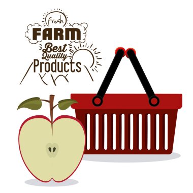 Çiftlik ürünleri tasarım