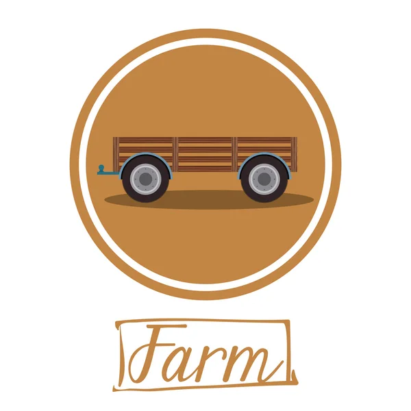 Farm food projekt — Wektor stockowy