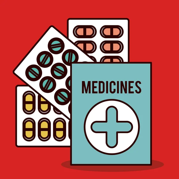 Εικονίδιο Σχεδιασμός φαρμάκων — Διανυσματικό Αρχείο