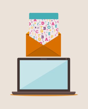 sosyal medya, vektör çizim