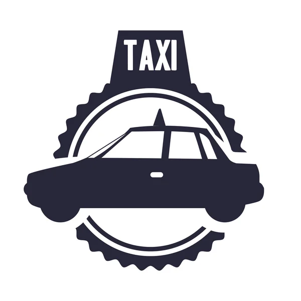 Prendre un taxi — Image vectorielle