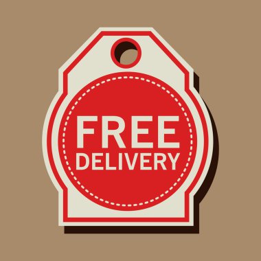 Teslimat Servisi, vektör çizim