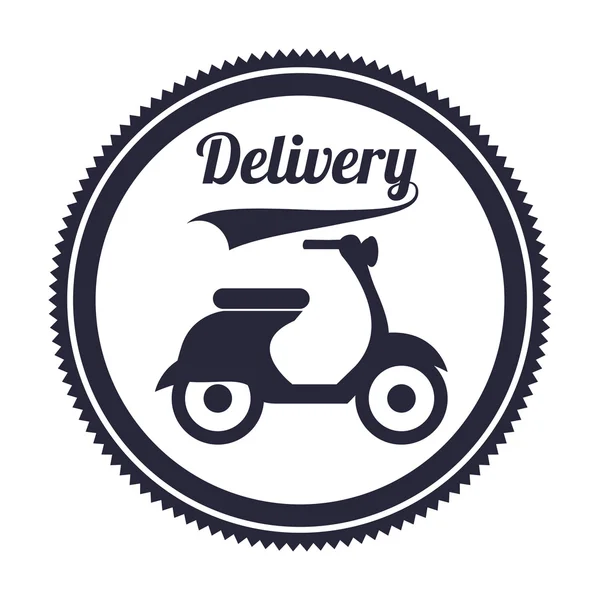 Delivery service , vector illustration — Stock Vector