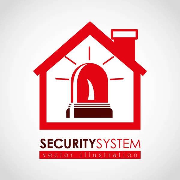 Security systemen ontwerp — Stockvector