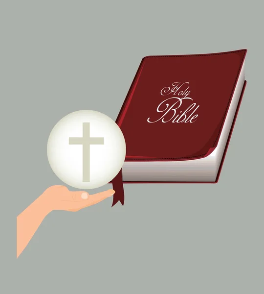 Diseño religioso católico — Vector de stock