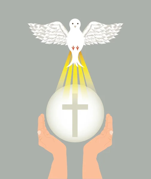 Conception de religion catholique — Image vectorielle