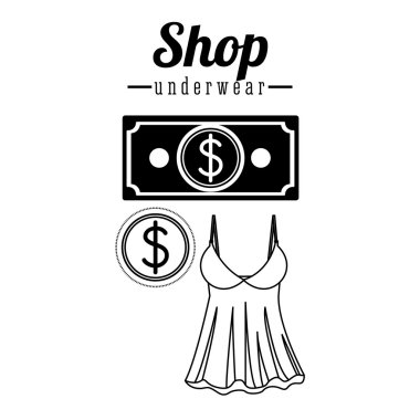 Ürün satın alma, illüstrasyon vektör