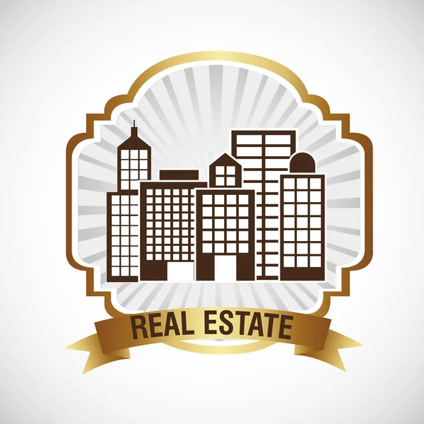 Real estate company — Stock Vector