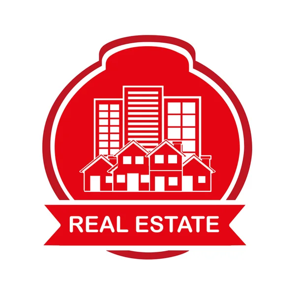 Real estate company — Stock Vector