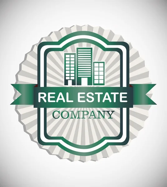 Real estate company — Stock Vector