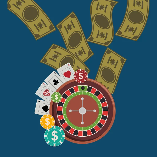 Design de jogos de casino —  Vetores de Stock