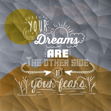 motivasyon posteri ileti tasarım