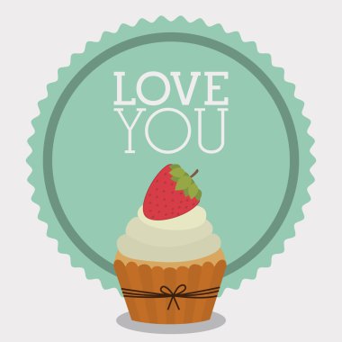 Tasarım kartı aşk