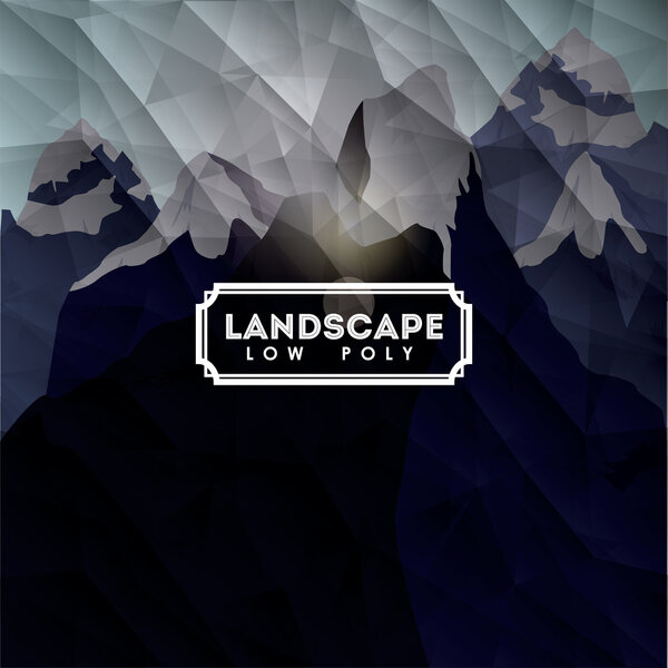 Landscape design , vector illustration