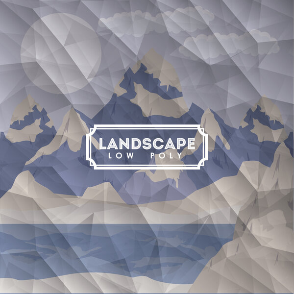 Landscape design , vector illustration