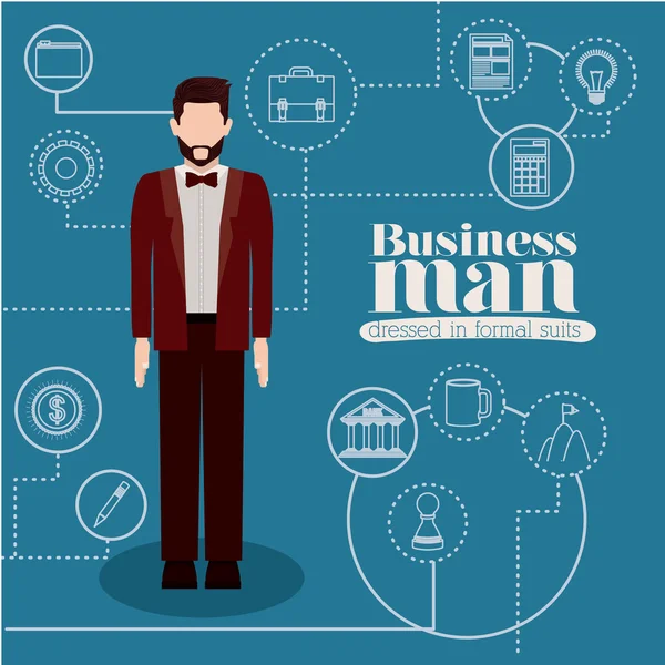 Business people design — Stock Vector