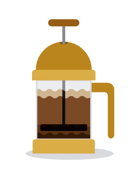 Délicieux design de café — Image vectorielle