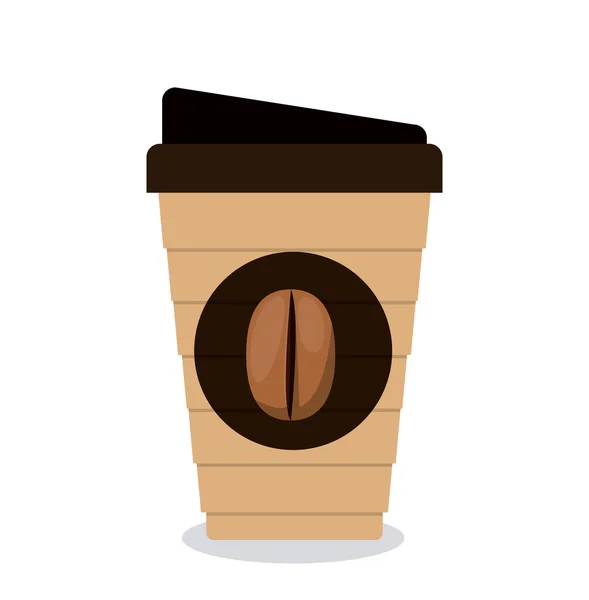 Heerlijke koffie ontwerp — Stockvector