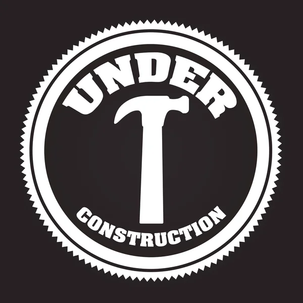 Under construction design — Stock Vector