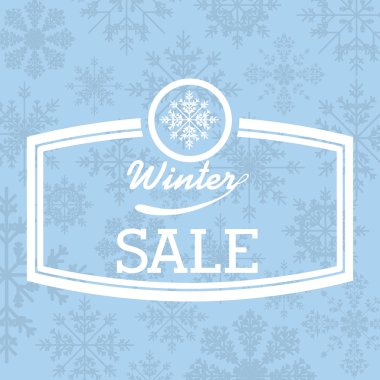 Kış satış tasarım