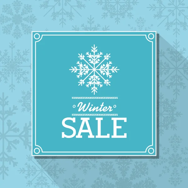 Design de venda inverno —  Vetores de Stock