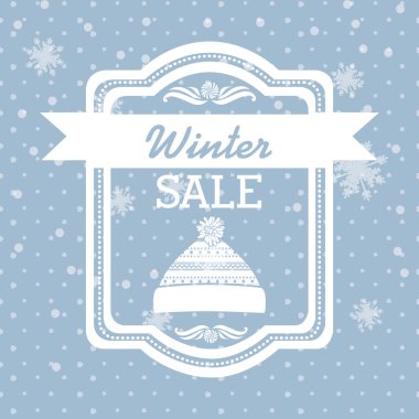 Kış satış tasarım