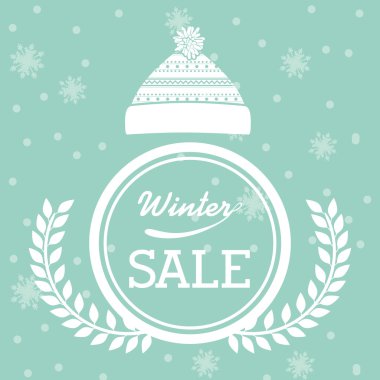 Kış satış tasarım