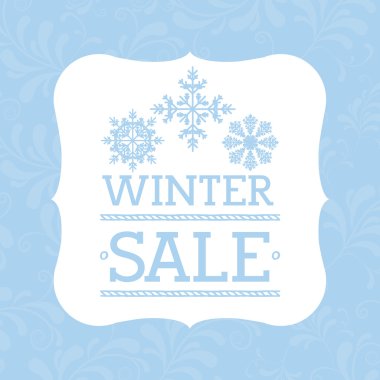 Kış satış tasarım