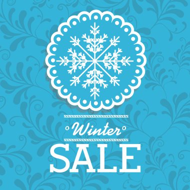 Kış satış tasarım