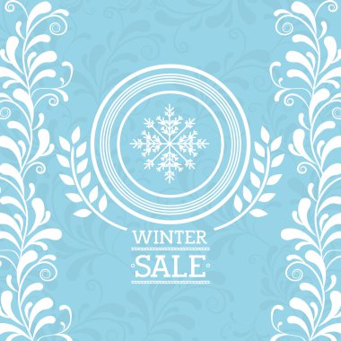 Kış satış tasarım