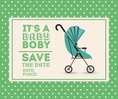 Bebek duş davetiye tasarım