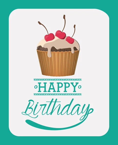 Happy birthday design — Stock Vector