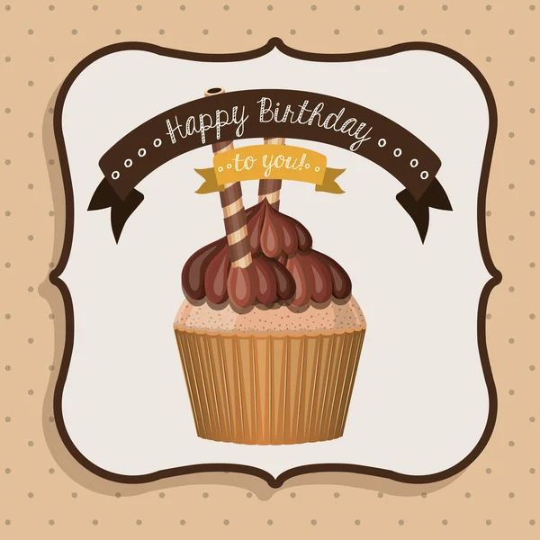 Happy birthday design — Stock Vector