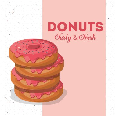 Lezzetli donuts tasarım