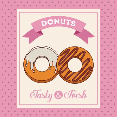 Lezzetli donuts tasarım