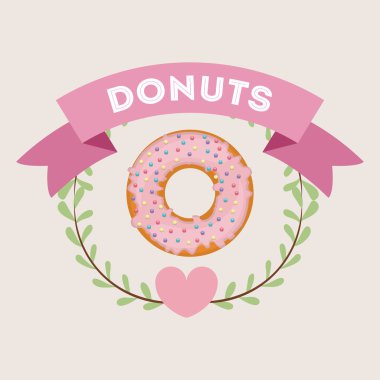 Lezzetli donuts tasarım