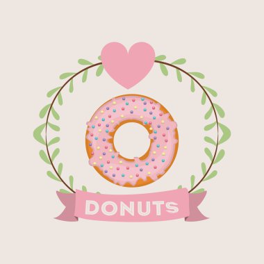 Lezzetli donuts tasarım