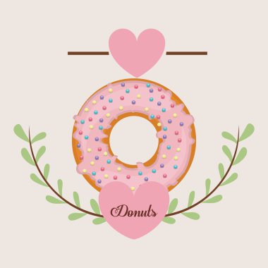 Lezzetli donuts tasarım