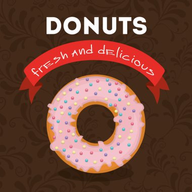 Lezzetli donuts tasarım