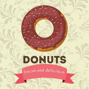 Lezzetli donuts tasarım